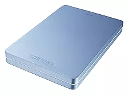 Зовнішній жорсткий диск Toshiba 500Gb Canvio Alu  (HDTH305EL3AA) 2.5" USB 3.0 Metallic Blue