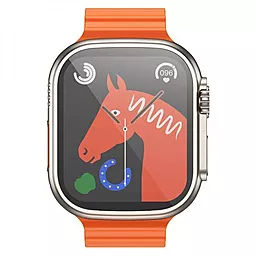 Смарт-часы Hoco Smart Sports Watch Y12 Ultra (Call Version) Gold