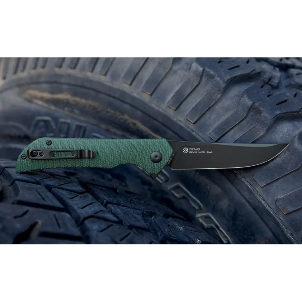 Нож Ruike P122-MG Dark Green - фото 11