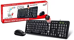 Комплект (клавіатура+мишка) Genius Smart KM-8200 WL Black Ukr (31340003410)