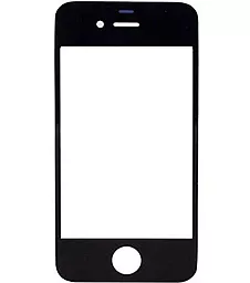 Корпусне скло дисплея Apple iPhone 4, 4S Black