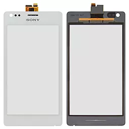 Сенсор (тачскрін) Sony Xperia M C1904,C1905, C2004, C2005 White - фото Сенсор (тачскрін) Sony Xperia M C1904,C1905, C2004, C2005 White