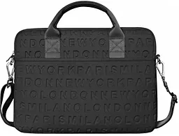 Сумка для ноутбука WIWU Vogue Laptop Slim Bag (with strap) 13.3'' Black