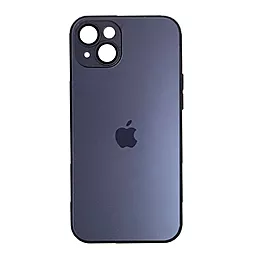 Чехол AG Glass with MagSafe для Apple iPhone 15 Plus Dark Purple