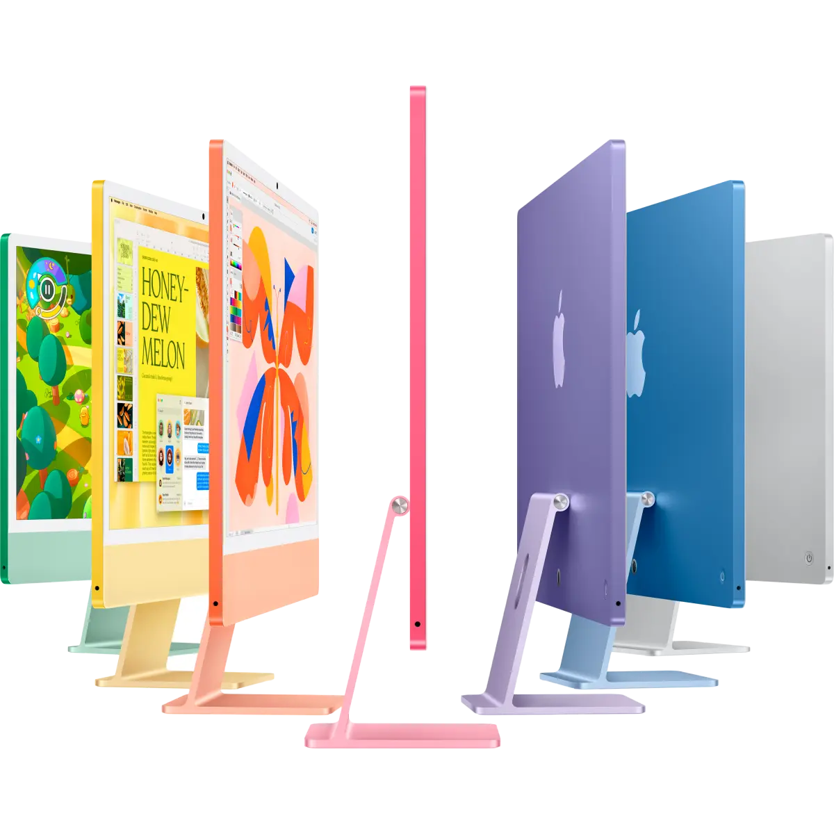 Моноблок Apple iMac 24 M4 Blue (MWV13) - фото 7