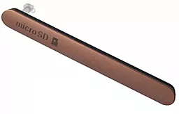 Заглушка роз'єму USB та карти пам'яті Sony D6633 Xperia Z3 Dual Copper