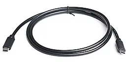 Кабель REAL-EL USB Type-C - Type-C 60w 3a 1м PD cable Black (EL123500015) - фото Кабель REAL-EL USB Type-C - Type-C 60w 3a 1м PD cable Black (EL123500015)