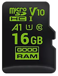 Карта памяти GooDRam microSDHC 16GB Class 10 UHS-I U1 V10 A1 (M1A0-0160R11-A1) - фото Карта памяти GooDRam microSDHC 16GB Class 10 UHS-I U1 V10 A1 (M1A0-0160R11-A1)