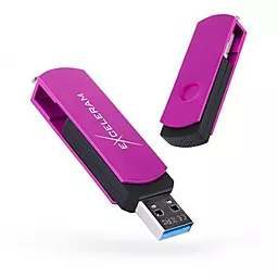 Флешка Exceleram 64GB P2 Series USB 3.1 Gen 1 (EXP2U3PUB64) Purple - миниатюра 2