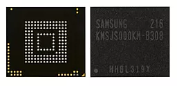 Микросхема флеш памяти Samsung KMSJS000KM-B308, 512MB/4GB, BGA 153, Rev. 1.5 (MMC 4.41) для Huawei U8815, Y300-0000, Y300-0100 / Lenovo A789, S696 / Lg E612, E615