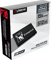 SSD Накопитель Kingston KC600 256 GB (SKC600B/256G) Bundle Box - миниатюра 3