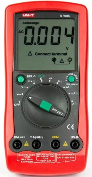 Мультиметр UNI-T UTM 190D (UT90D) - фото 1