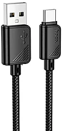 Кабель Hoco X113 15 USB-A - Type-C 15w 3a 1м cable Black - фото Кабель Hoco X113 15 USB-A - Type-C 15w 3a 1м cable Black