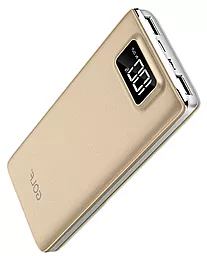 Повербанк GOLF LCD120 12000mah gold - фото Повербанк GOLF LCD120 12000mah gold