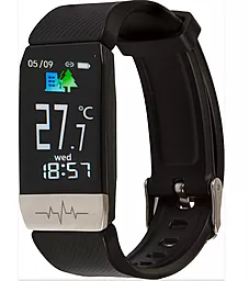 Фітнес-браслет 1TOUCH GO RUN Thermometer Pulseoximeter ad Tonometer Black - фото Фітнес-браслет 1TOUCH GO RUN Thermometer Pulseoximeter ad Tonometer Black