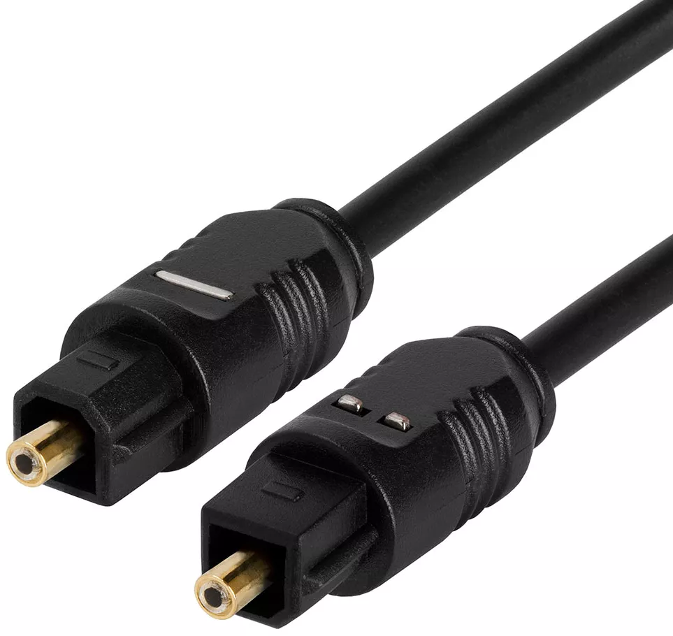 Оптический аудио кабель PowerPlant Toslink М/М Cable 3 м black (CA911073) - фото 1