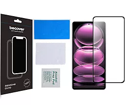 Защитное стекло BeCover для Poco X5 Pro 5G, Redmi Note 12 Pro 5G, Redmi Note 12 Pro + 5G Black (708820) - миниатюра 2