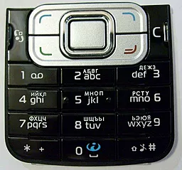 Клавіатура Nokia 6120 Black