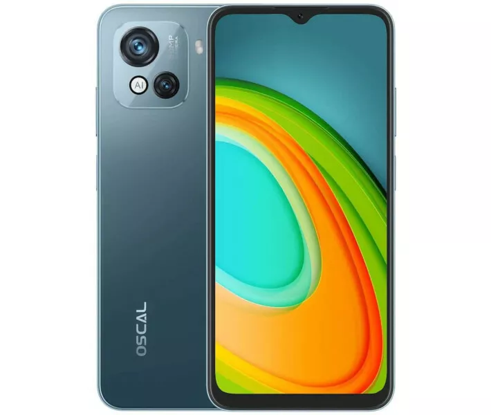 Смартфон Blackview Oscal C80 8/128GB Blue - фото 1