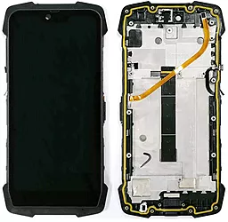 Дисплей Blackview BV9700 Pro с тачскрином и рамкой, оригинал, Black - фото Дисплей Blackview BV9700 Pro с тачскрином и рамкой, оригинал, Black