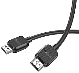 Видеокабель Borofone BUS02 HDMI v2.0 4k 60hz 1m black - миниатюра 3