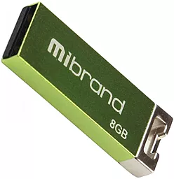 Флешка Mibrand 8 GB Сhameleon USB 2.0 (MI2.0/CH8U6LG) Green - фото Флешка Mibrand 8 GB Сhameleon USB 2.0 (MI2.0/CH8U6LG) Green
