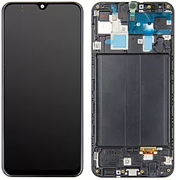 Дисплей Samsung Galaxy M30 M305 з тачскріном і рамкою, оригінал, Black