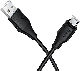Кабель Hoco X124 Bien silicone USB-A - Type-C 15w 3a 1м cable Black - фото Кабель Hoco X124 Bien silicone USB-A - Type-C 15w 3a 1м cable Black