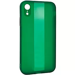 Чехол Epik TPU Glossy Line Full Camera для Apple iPhone XR Зелёный
