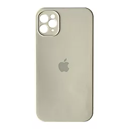 Чехол Silicone Case Full Camera для Apple iPhone 11 Pro Max Cream