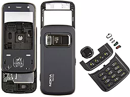 Корпус для Nokia N86 з клавіатурою Black