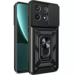 Чехол Epik Camshield Serge Ring для Xiaomi Poco X6 Pro Black