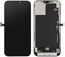 Дисплей Apple iPhone 12 Pro Max с тачскрином и рамкой, (OLED), Black
