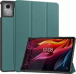 Чохол для планшету BeCover Smart Case для Lenovo Tab K11 Plus TB-352F 11.45" Dark Green (711850) - фото Чохол для планшету BeCover Smart Case для Lenovo Tab K11 Plus TB-352F 11.45" Dark Green (711850)