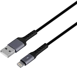 Кабель Remax Kayla Series USB-A - Lightning 10.5w 1м cable Black (RC-161i) - фото Кабель Remax Kayla Series USB-A - Lightning 10.5w 1м cable Black (RC-161i)