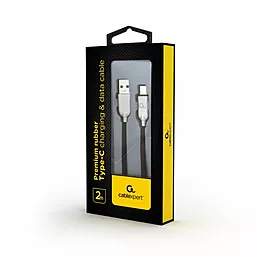 Кабель Cablexpert USB-A - Type-C 10.5w 2м cable Black (CC-USB2R-AMCM-2M) - мініатюра 2 Кабель Cablexpert USB-A - Type-C 10.5w 2м cable Black (CC-USB2R-AMCM-2M) - мініатюра 2