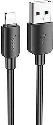 Кабель Hoco X96 USB-A - Lightning 12w 2.4a 1м cable Black - фото Кабель Hoco X96 USB-A - Lightning 12w 2.4a 1м cable Black