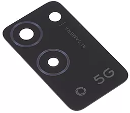 Стекло камеры Oppo A56 5G без рамки Black