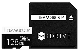 Карта пам'яті Team microSDXC 128GB Class 10 UHS-I U1 + SD-адаптер (TUSDX128GUHS39) - фото Карта пам'яті Team microSDXC 128GB Class 10 UHS-I U1 + SD-адаптер (TUSDX128GUHS39)