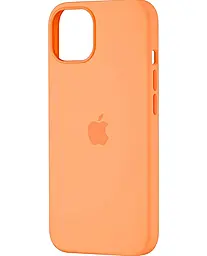 Чохол Silicone Case Full with MagSafe and SplashScreen для Apple iPhone 13 Marigold - фото Чохол Silicone Case Full with MagSafe and SplashScreen для Apple iPhone 13 Marigold