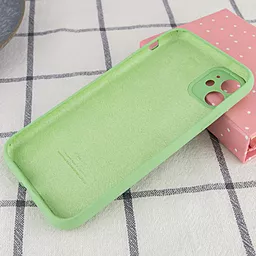 Чохол Silicone Case Full Camera для Apple iPhone 12 Mint - мініатюра 2 Чохол Silicone Case Full Camera для Apple iPhone 12 Mint - мініатюра 2