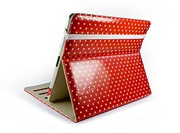 Чехол для планшета Tuff-Luv Slim-Stand Leather Case Cover for iPad 2,3,4 Red: Polka-Hot (B10_35) - миниатюра 4