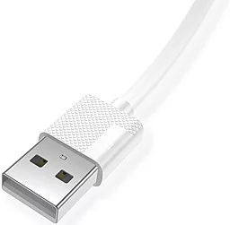 Кабель T-PHOX Nets T-L801 USB-A - Lightning 12w 2.4a 1.2м cable White - миниатюра 4 Кабель T-PHOX Nets T-L801 USB-A - Lightning 12w 2.4a 1.2м cable White - миниатюра 4