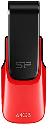 Флешка Silicon Power Ultima U31 64GB (SP064GBUF2U31V1R) Red