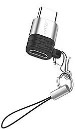 Адаптер-переходник Earldom ET-TC13 M-F USB Type-C - micro USB Black - фото Адаптер-переходник Earldom ET-TC13 M-F USB Type-C - micro USB Black