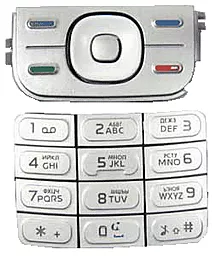 Клавіатура Nokia 5300 Silver