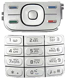 Клавиатура Nokia 5300 Silver - фото Клавиатура Nokia 5300 Silver