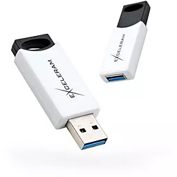 Флешка Exceleram 128GB H2 Series USB 3.1 Gen 1 (EXU3H2W128) White - миниатюра 4