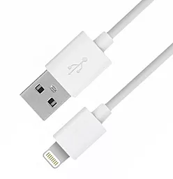 Кабель Global MSH-CA-001 USB-A - Lightning 12w 2.4a 1м cable White - фото Кабель Global MSH-CA-001 USB-A - Lightning 12w 2.4a 1м cable White
