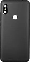 Задняя крышка корпуса Xiaomi Redmi Note 6 Pro со стеклом камеры Black
